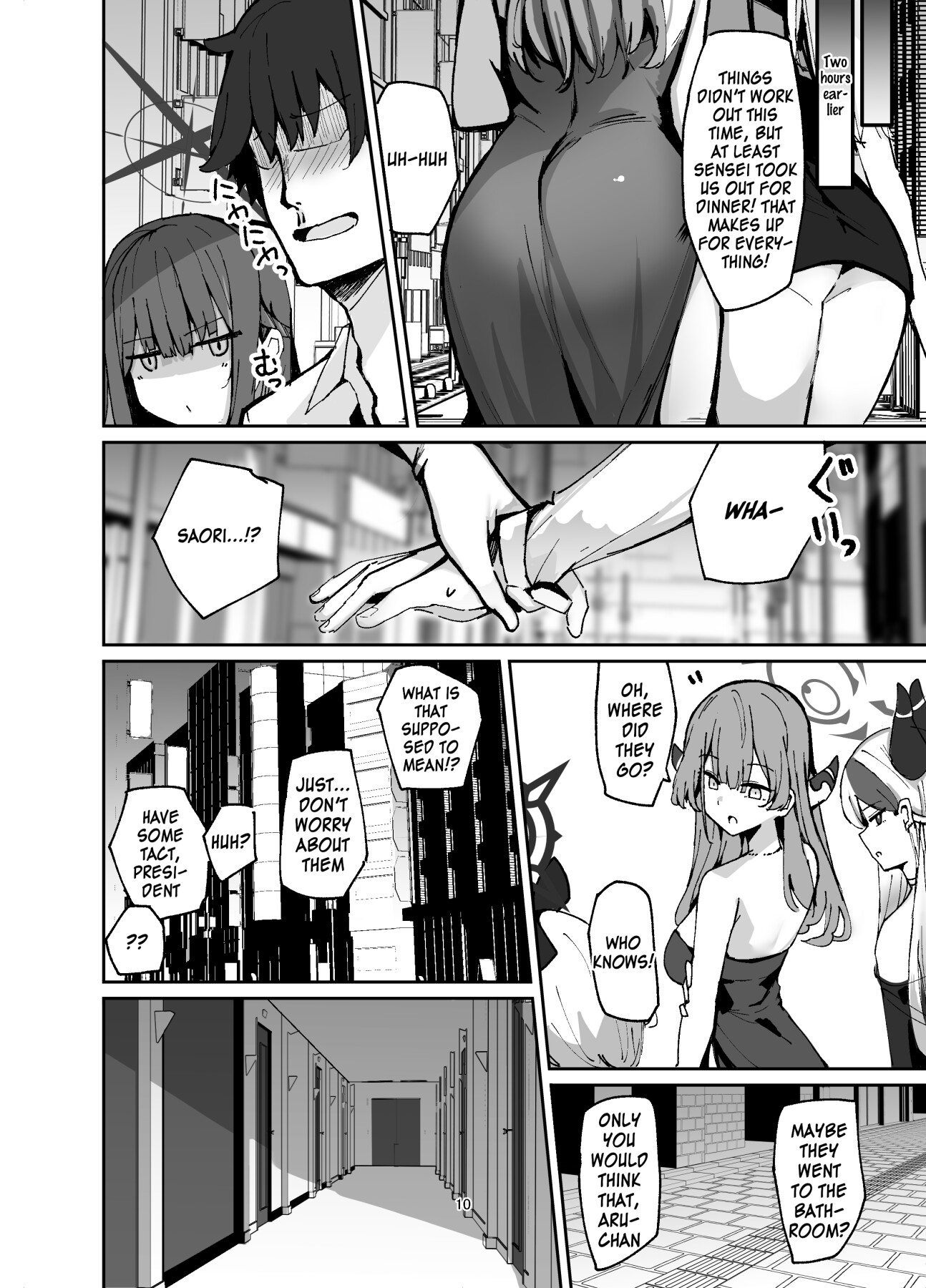 Hentai Manga Comic-A book about Saori getting jealous and assaulting Sensei.-Read-8